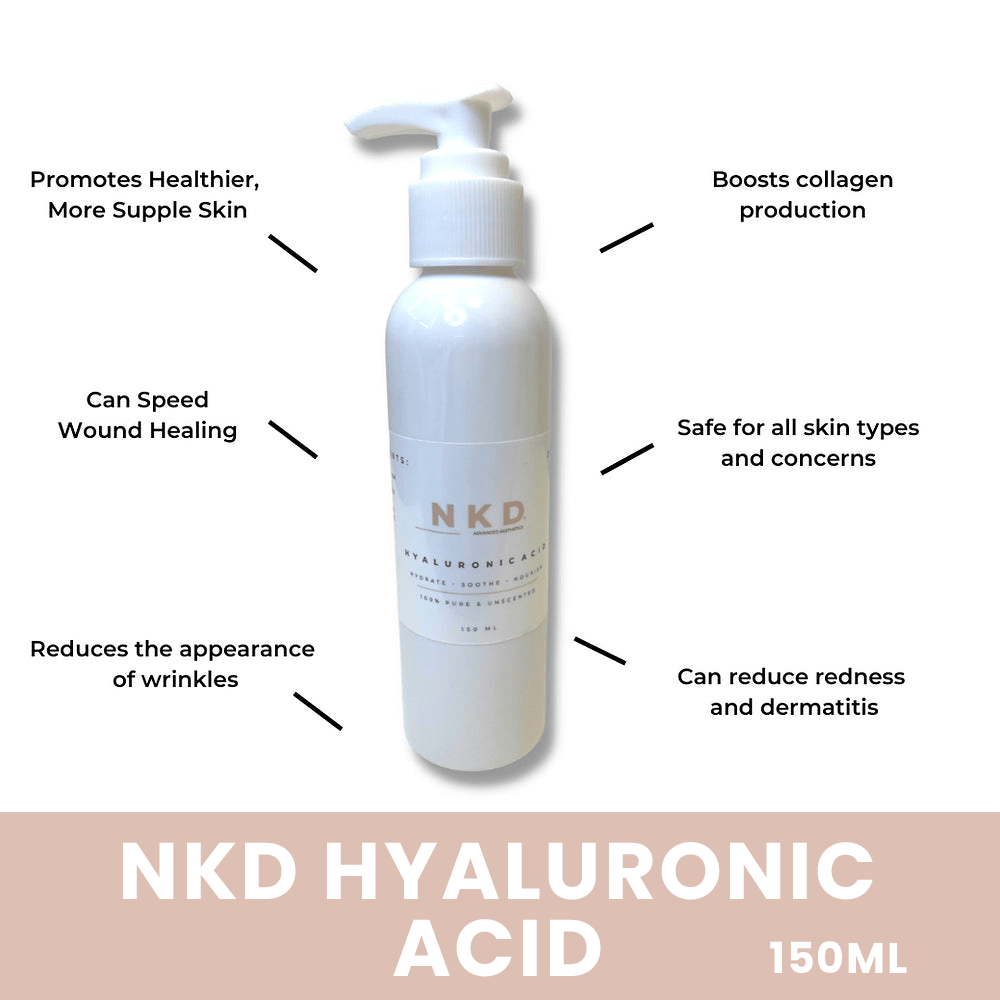 NKD Hyaluronic Acid- 2 Bottles (150ML each)