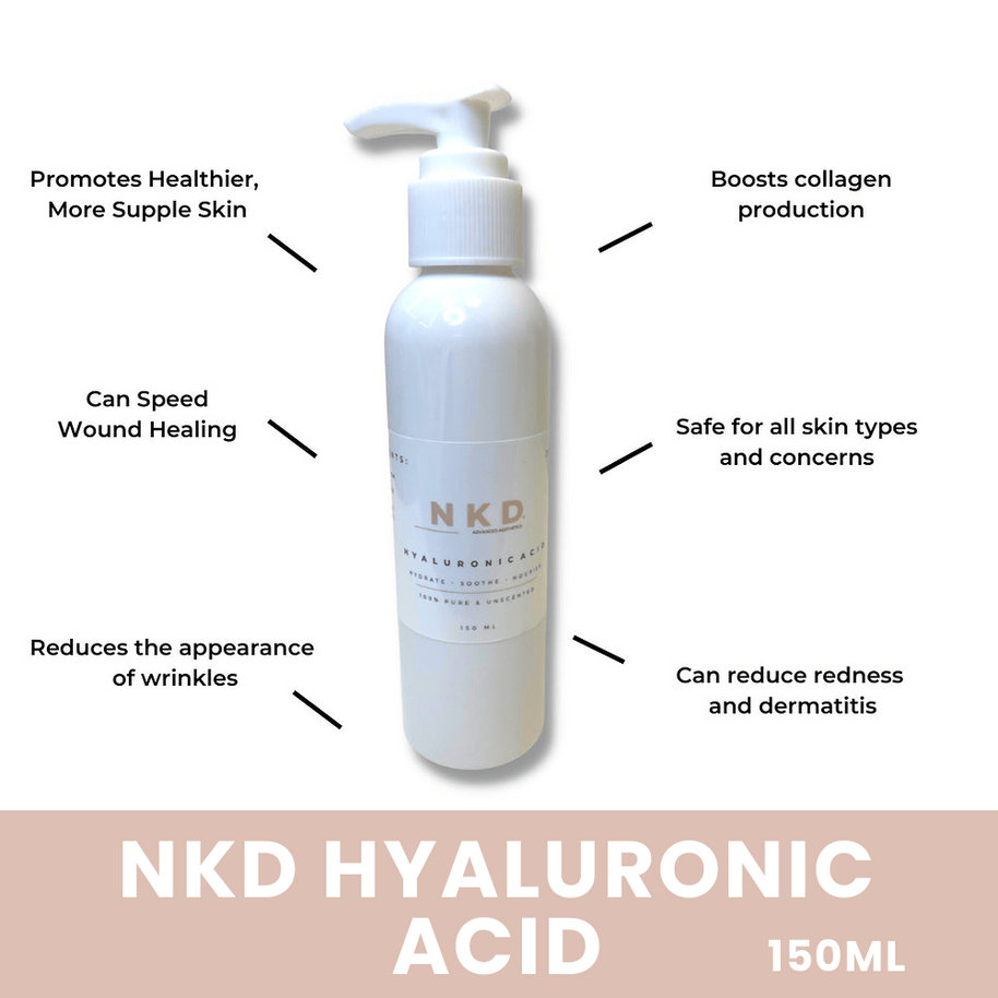 NKD Hyaluronic Acid- 2 Bottles (150ML each)